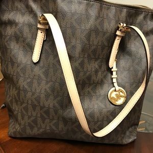 MK tote with matching wallet